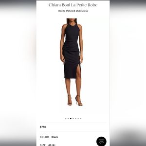 Chiara Boni Rocca Paneled Midi-Dress